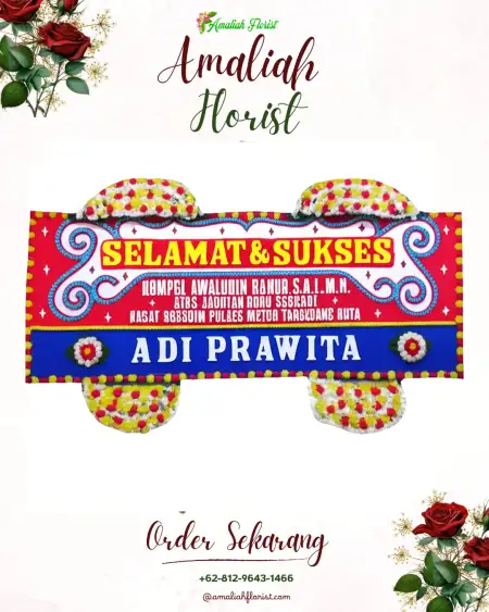 Papan Bunga Ucapan Selamat Mojosongo